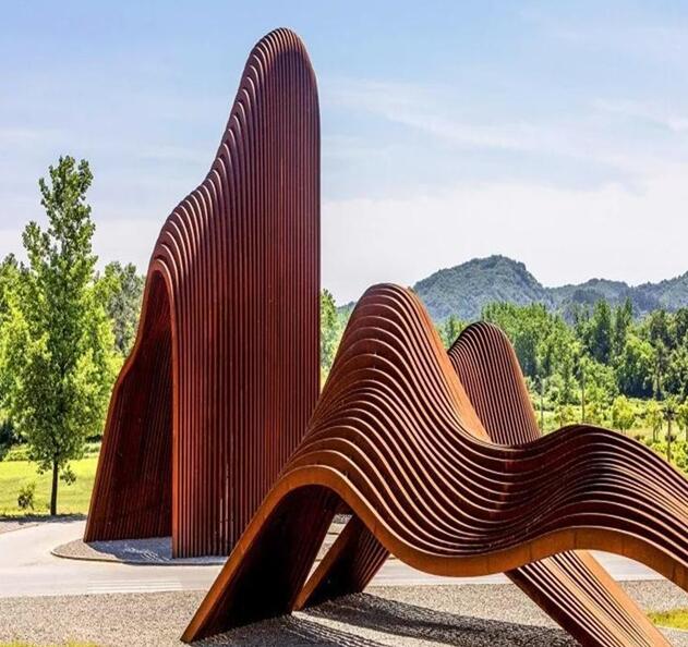 沙坪坝锈钢板造型