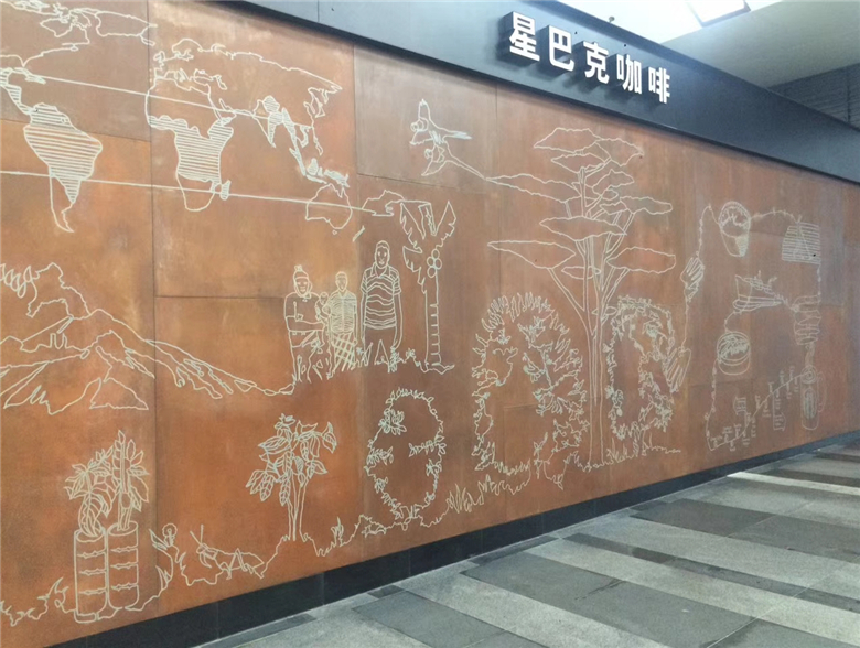 沙坪坝耐候钢幕墙