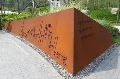 沙坪坝耐候钢挡土墙